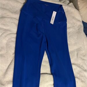 Ododos Bright Blue High-Waist Leggings